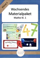 Vorschau - Spiele - Wachsendes Materialpaket Mathe Kl. 1 - Deckblatt