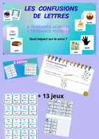 Aperçu - Jeux - Kit sur les confusions de lettres proches - Page de couverture