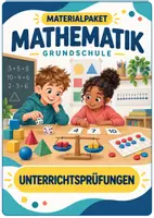 Vorschau - Stundenentwürfe - Materialpaket - Unterrichtsentwürfe Grundschule Mathematik - Deckblatt