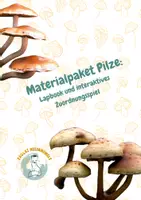 Vorschau - Arbeitsblätter - Materialpaket: Das Reich der Pilze – Lapbook & interaktives Zuordnungsspiel - Deckblatt