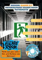 Vorschau - Arbeitsblätter - Mathematik Escape Rooms – Mathe Rätsel, Rechnen & Knobeln - Deckblatt