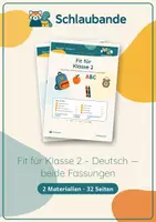 Vorschau - Unterrichtsreihen - Fit für Klasse 2 – Deutsch · Klasse 2 · Bündel: Standard + luftige Fassung - Deckblatt
