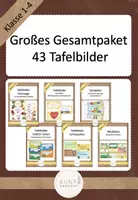 Vorschau - Präsentationen/Tafelbilder - Materialpaket Tafelbilder Klasse 1 - 4 - Deckblatt
