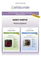 Vorschau - Stundenentwürfe - MATERIALPAKET SANKT MARTIN (HEILIGER MARTIN) - katholische Religion (5.-8.Schulstufe) - Deckblatt