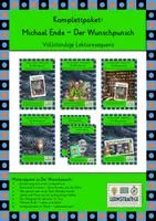 Vorschau - Stundenentwürfe - Komplettpaket: Michael Ende - Der Wunschpunsch - Deckblatt