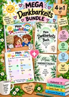 Vorschau - Arbeitsblätter - 🌈 MEGA Dankbarkeitsbundle 💖 - Deckblatt