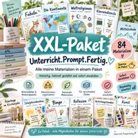 Vorschau - Stundenentwürfe - XXL Materialpaket - alle Materialien meines eduki-Kanals - Deckblatt