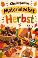 Vorschau - Stundenentwürfe - Materialpaket Herbst Kita - Deckblatt