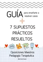 Vista previa - Para docentes: organización, planificación y formación - Mega Pack Oposiciones PT: Guía de Resolución + 7 Casos Prácticos Completos (Formato LOMLOE) - Portada