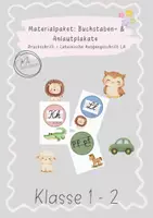 Vorschau - Poster - Materialpaket: Buchstaben- & Anlautplakate | Druckschrift + Lateinische Ausgangsschrift LA - Deckblatt