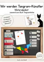 Vorschau - Stundenentwürfe - Materialpaket: Tangram - Deckblatt