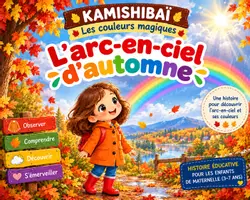 Aperçu - Préparation de séance / Séance complète - Kamishibaï | Les couleurs magiques – 4 histoires d’automne - Page de couverture