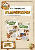 Vorschau - Arbeitsblätter - Klangbilder Herbst ⎪Materialpaket Musik Hören - Deckblatt
