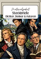 Vorschau - Arbeitsblätter - Materialpaket: Steckbriefe - Autoren, Dichter & Denker - Deckblatt