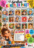 Vorschau - Stundenentwürfe - GROßES KÜNSTLERPAKET - 15 KÜNSTLER - qlixu - Deckblatt
