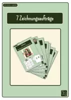 Vorschau - Arbeitsblätter - 7 verschiedene Zeichnungsmaterialien – Kreatives Zeichen-Set für die Schule - Deckblatt