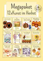 Vorschau - Arbeitsblätter - Kunst Herbst Grundschule - Materialpaket - basteln, malen, zeichnen Klasse 2, Klasse 3, Klasse 4 - Deckblatt