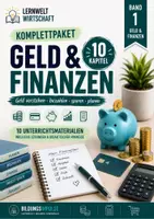 Vorschau - Unterrichtsreihen - Lernwelt Wirtschaft: Geld & Finanzen – Komplettpaket mit 10 Kapiteln - Deckblatt
