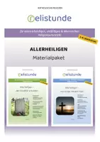 Vorschau - Stundenentwürfe - MATERIALPAKET ALLERHEILIGEN - katholische Religion (5. - 8. Schulstufe) - Deckblatt
