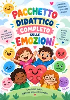 anteprima - Esercizi - Pacchetto didattico sulle emozioni - Pagina di copertina