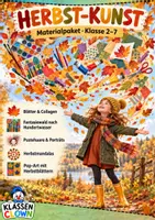 Vorschau - Arbeitsblätter - Herbst Kunst Materialpaket - Deckblatt