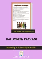 Vorschau - Arbeitsblätter - Halloween Package: Reading, Vocabulary and more (English) - Deckblatt