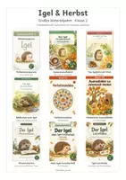 Vorschau - Arbeitsblätter - Der Igel – großes Materialpaket für Klasse 2 - Deckblatt