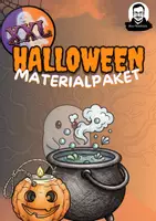Vorschau - Arbeitsblätter - 🎃🧡 Halloween XXL-Materialpaket – wächst stetig weiter! - Deckblatt