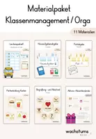 Vorschau - Arbeitsblätter - Klassenmanagement / Orga - Materialpaket - Deckblatt