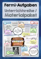 Vorschau - Stundenentwürfe - Fermi-Aufgaben - Unterrichtsreihe / Materialpaket - Deckblatt