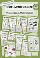 Vorschau - Arbeitsblätter - Wachsendes XL Bundle zur Instrumentenkunde - Deckblatt