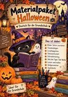 Vorschau - Arbeitsblätter - Halloween Materialpaket Deutsch für die Grundschule - Deckblatt
