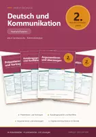 Vorschau - Arbeitsblätter - Deutsch Berufsschule Lehrjahr 2 Komplettpaket alle Lernbereiche - Deckblatt
