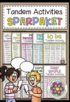 Vorschau - Fördermaterial/Inklusion - Englisch Grammatik Tandembögen – Tandem Activities | Sparpaket Sek I - Deckblatt