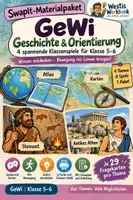Vorschau - Spiele - 🃏 SwapIt-Materialpaket: Geschichte & Orientierung – 4 Klassenspiele | Lernen mit Bewegung | GeWi Klasse 5–6 - Deckblatt
