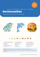 Vorschau - Stundenentwürfe - Rechenwelten — das 15er-Paket A: 15 Mathe-Einheiten für Klasse 1 und 2 - Deckblatt