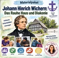 Vorschau - Arbeitsblätter - Materialpaket: Diakonie und das Rauhe Haus - Deckblatt