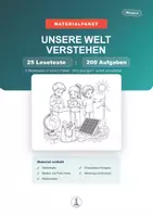 Vorschau - Arbeitsblätter - Unsere Welt verstehen | 25 Lesetexte zu 5 Sachthemen | Leseverständnis Klasse 4 - Deckblatt