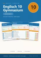 Vorschau - Arbeitsblätter - Englisch 10 Gymnasium - Komplettpaket - Deckblatt