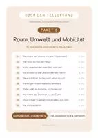 Vorschau - Stundenentwürfe - Materialpaket Raum, Umwelt und Mobilität - Einzelne Sachunterrichtsstunden mit Lösungen - Deckblatt