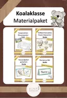Vorschau - Poster - Materialpaket Klassentier Koala/ Koalaklasse - Deckblatt