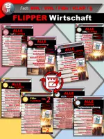 Vorschau - Unterrichtsreihen - Flipper-Materialpaket zu Wirtschaft (VWL, BWL, FiBu, KLR) - Deckblatt