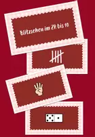 Vorschau - Präsentationen/Tafelbilder - Blitzsehen im Zahlenraum bis 10 - Materialpaket - Deckblatt