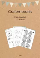 Vorschau - Arbeitsblätter - Materialpaket: Grafomotorik | Schreiben lernen | Teil 1 und 2 - Deckblatt