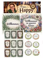 Vorschau - Poster - Materialpaket Blumen DekoKlassenzimmer - Deckblatt