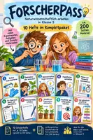 Vorschau - Stundenentwürfe - Forscherpass Klasse 6 Gesamtpaket - Der wissenschaftliche Erkenntnisweg - Deckblatt