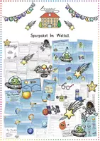 Vorschau - Arbeitsblätter - Im Weltall / Weltraum: XXL Sparpaket - Sachunterricht - Kl. 2-4 - Deckblatt