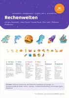 Vorschau - Stundenentwürfe - Mathe Klasse 1–4 – 30 Einheiten (Rechenwelten) - Deckblatt