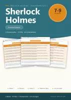 Vorschau - Arbeitsblätter - Sherlock Holmes Reading Klasse 7-9 komplett - Deckblatt