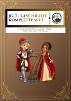 Vorschau - Unterrichtsreihen - Geschichte Jahrgang 7 - Materialpaket - Deckblatt